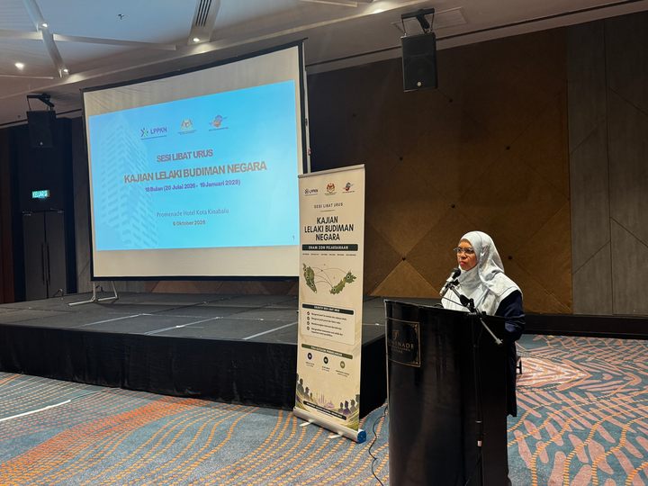 Ucapan di podium Sesi Libat Urus Zon Sabah